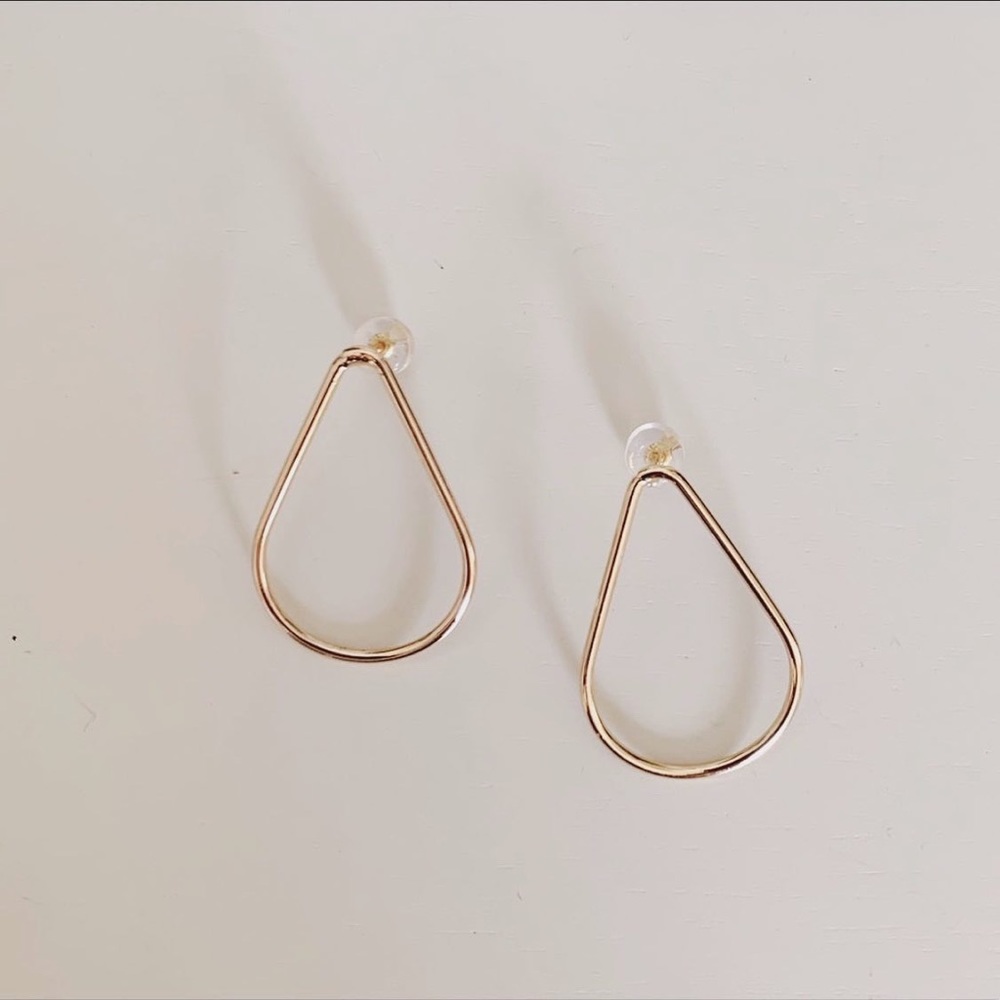 Teardrop Earrings | 18k Gold Filled - Picture 2 of 4